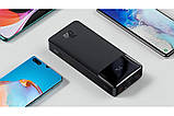 Зовнішній акумулятор (PowerBank) Baseus Bipow 20000 mAh 20W с дисплеем Black (PPDML-M01), фото 7