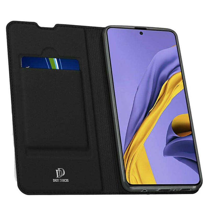 Чохол-книжка Dux Ducis з кишенею для візиток для Samsung Galaxy A71 Черный - фото 2 - id-p1726849269