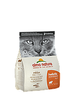 Сухой корм для котов Almo Nature Holistic Cat с свежей жирной рыбой 2 кг