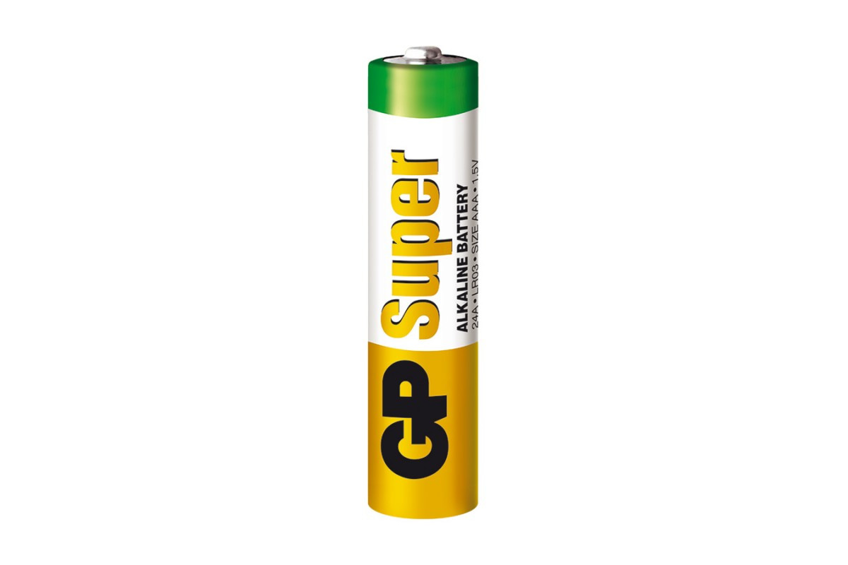Батарейка GP LR03 AAA SUPER ALKALINE 24A-S2 лужна (1шт)