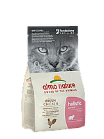 Сухой корм для котят Almo Nature Holistic Cat с курицей 400 г