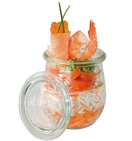 Банка з кришкою 220 мл скло APS