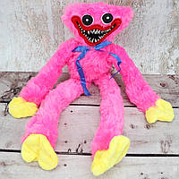 Мягкая игрушка Хаги Веги 40 см Розовый монстр Kissy missy плюшевый с липучками на кавычках (Оригинальные фото)