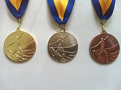 Медаль ММС12904 фтб метал d-5 см.