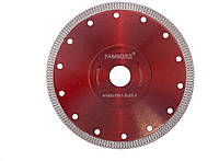Диск алмазный Рамболд - 180 x 25,4 мм турбо красный