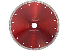 Диск алмазный Рамболд - 230 x 22,2 мм турбо красный