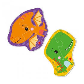 Магнітні бебі пазли "Динозаврики" [tsi171958-TSI]