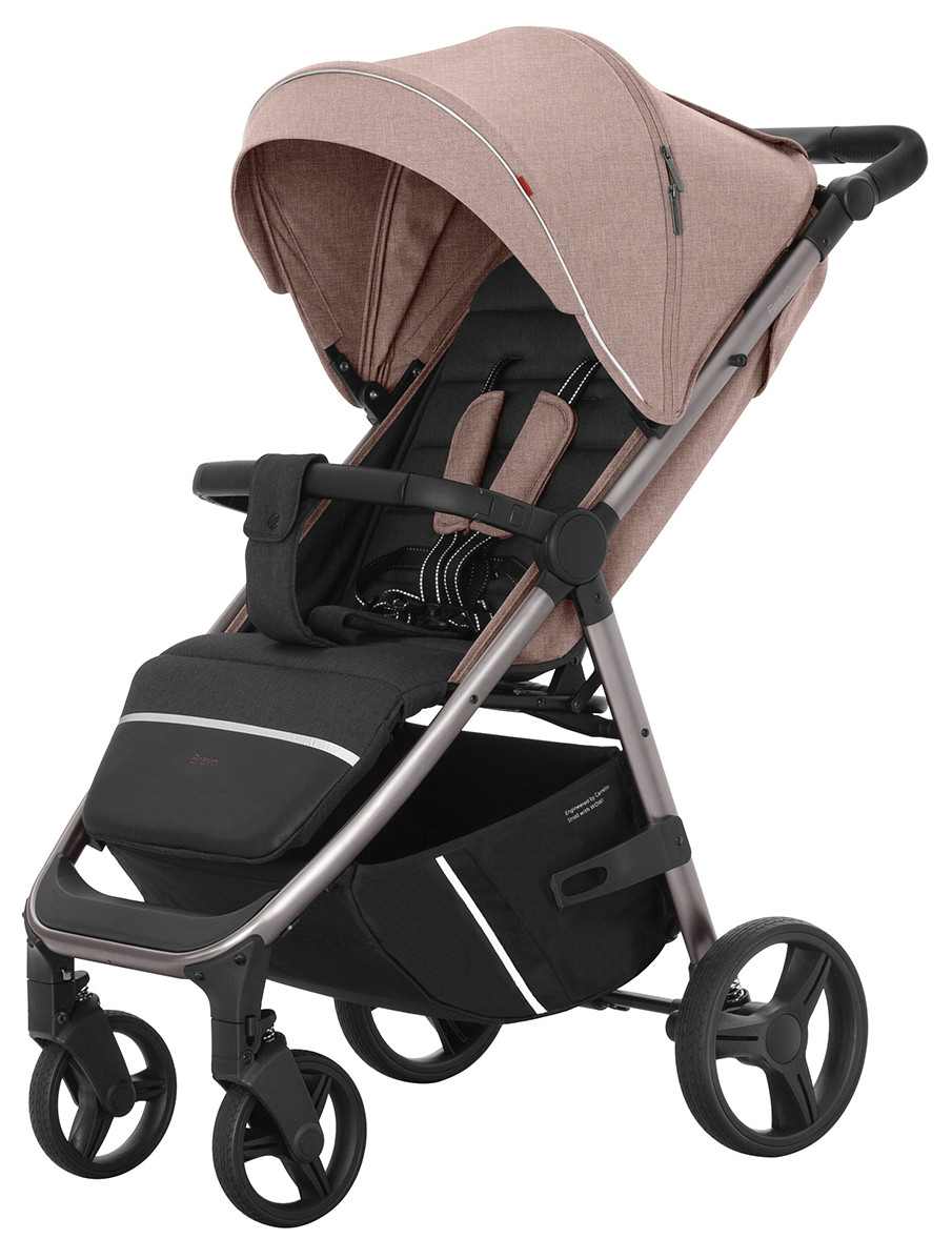 Коляска прогулянкова Bravo Plus, «Carrello» (Carrello-8512/1), колір Linen Beige (бежевий льон)