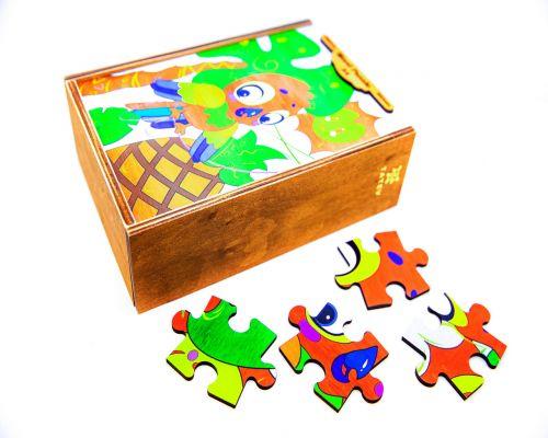 Дерев'яні пазли "Кеша", 70 ел [tsi143020-TSI], фото 1