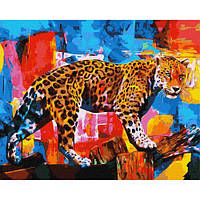 Картина по номерам "Яркий леопард" [tsi188445-TSI]