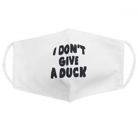 Багаторазова 4-х шарова захисна маска "I dont give a duck" розмір 3, 7-14 років [tsi153186-TSI]