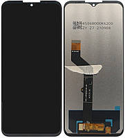 Дисплей модуль тачскрин Motorola XT2083-9 Moto Defy 2021 черный оригинал