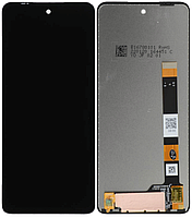 Дисплей Motorola XT2175 Moto G200 5G/Edge S30/Edge 2021 тачскрин модуль чорний