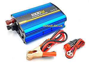 Перетворювач напруги 12V на 220V 1000W Esozur 12 В — 220 В 1000 Вт