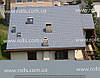 Dachplatte Steingrau — Черепиця алюмінієва, колір Сірий граніт, Prefa Кровельний лист, Roof tile, фото 4
