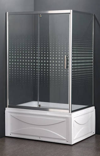 Душевая кабина прямоугольная Atlantis A-207-A левосторонняя 120x90 с ...