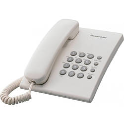 Телефон Panasonic KX-TS2350UAW (білий)   (код 8197)