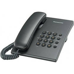 Телефон Panasonic KX-TS2350UAT (титаніум)  (код 29050)
