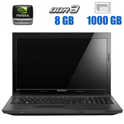 Ноутбук Lenovo B570/ 15.6" (1366x768)/ Core i3-2330M/ 8 GB RAM/ 1000 GB HDD/ GeForce 410M 1GB, фото 1