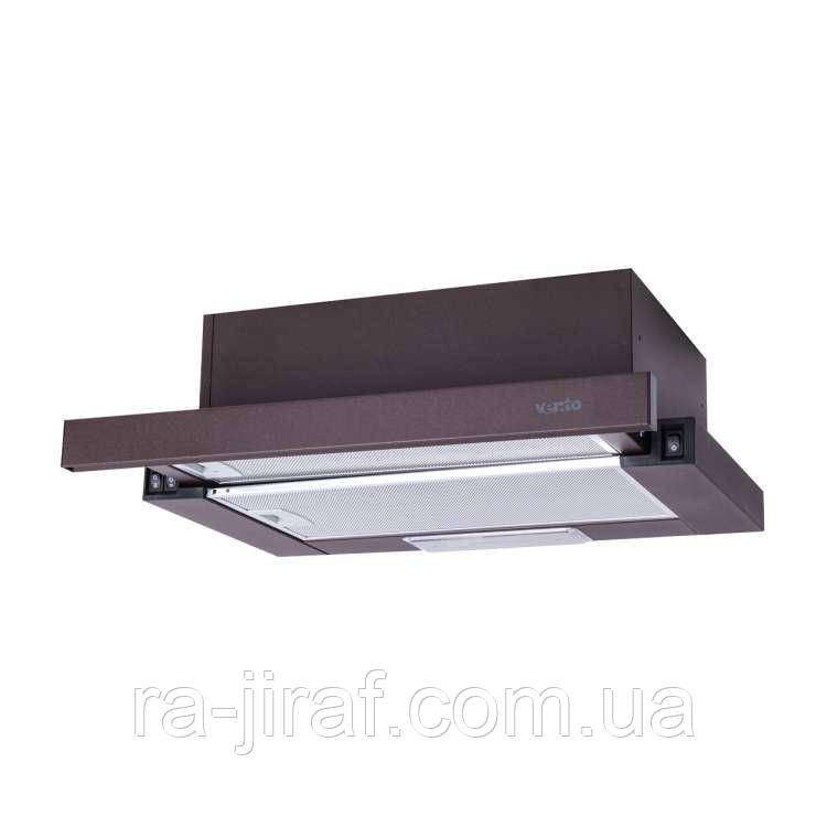 ВИТЯЖКА VENTOLUX GARDA 50 BR (450) Телескопічна на кухню. Витяжка кухонна в Україні. *ЗНИЖКА В ОПИСІ.