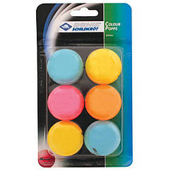 М'ячі для настільного тенісу Donic-Schildkrot Color popps 40+мм різнокольоровий