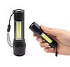 Ліхтарик ручний міні від Micro USB, фото 4
