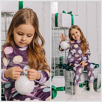 Дитячий костюм-піжама для дівчинки вельсофт 8355, на зріст 92-116р., фото 2