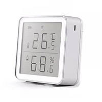 Wifi термометр гігрометр кімнатний з датчиком температури та вологості Nectronix TG-12w, застосунок Tuya для
