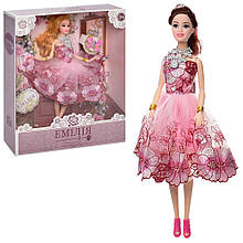 КОЛО ЕМИЛІЯ M 4672 RU/4673/4674 29 см, шарнірна, 2 кольори, у кор-ку, 29,5-33-6,5 см