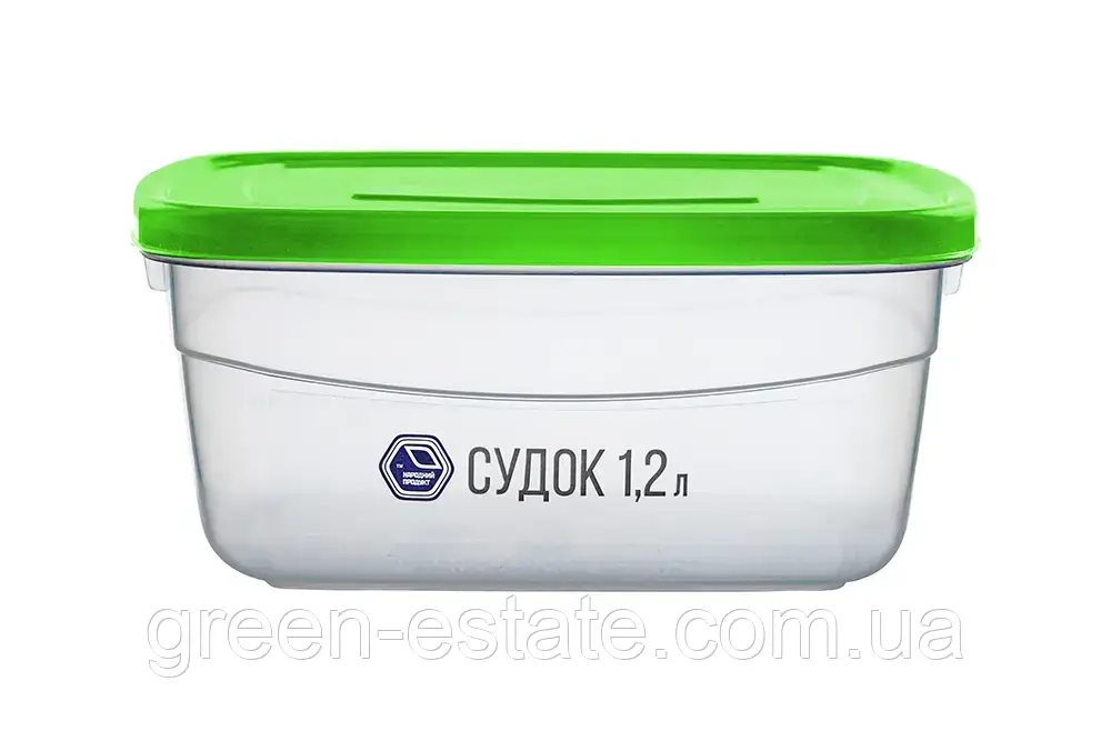 Контейнер харчовий універсальний 1,2 л