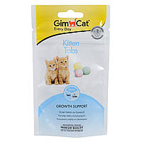 Кіттен Табс ДжимКет GimCat Every Day Kitten Tabs вітаміни для кошенят, 40 г