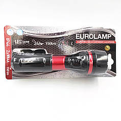 Портативний світлодіодний ліхтарик Eurolamp водоупірний 1 Вт 6500 K червоний FLASH-1W (red)