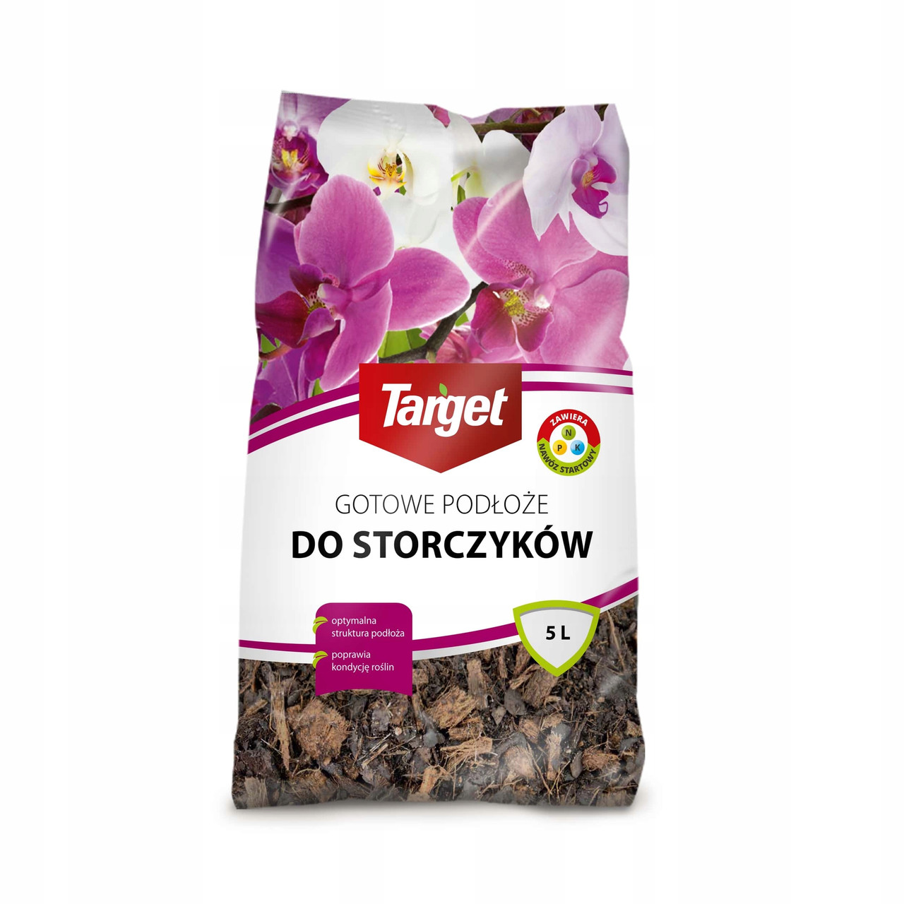 Субстрат для орхідей з кокосовою стружкою Target, 5л (Польща)