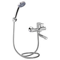 Змішувач для ванни Lidz (CRM) 14 34 006-1 New з душовим гарнітуром ((LIDZCRM143400600)