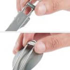 Складна ложка-вилка Naturehike Titanium spork NH18C001-J Сірий, фото 4