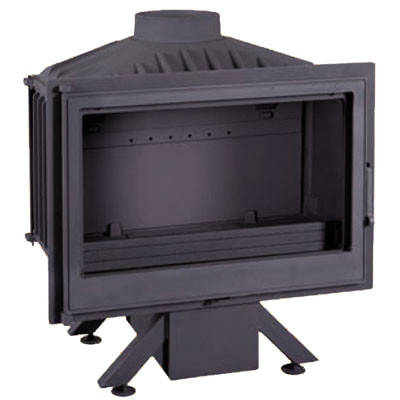 Камінна топка Ferguss FG 17 подача повітря ззовні з шибером, фото 1