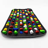 Масажний ортопедичний килимок для дітей + напівсфера масажна масажер для ніг 2шт OSPORT Set 43 (n-0073) Фіолетовий, фото 4