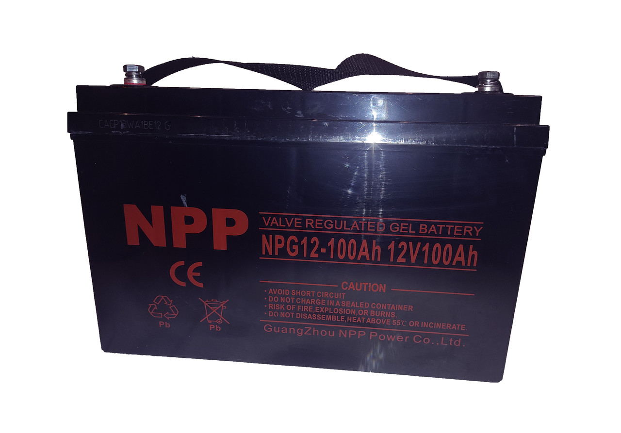 Акумулятор гелевий глибокого циклу розряда NPP NPG-12V 100Ah  12В 100 Ач