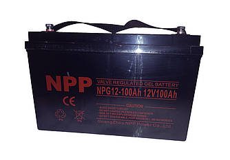 Акумулятор гелевий глибокого циклу розряда NPP NPG-12V 100Ah  12В 100 Ач