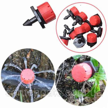 Регульована крапельниця для поливання SL-016, фото 1