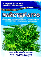 Комплексне добриво МАСТЕР-АГРО 19.19.13 для пальм Valagro 25 г