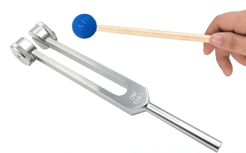 Паличка (молоток) для камертонів дерев'яна 18,5 см