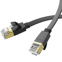 Мережевий кабель для інтернету HOCO US07 General |5м/RJ45/cat-6| Чорний
