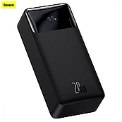 Power Bank Baseus PPBD30K на 30000mAh QC 20W, USBх2/micro-USB/USB Type-C (Input / Output), чорний