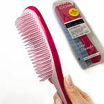 Гребінець для волосся Hair Comb, рожевий, фото 3