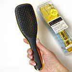 Гребінець для волосся Hair Comb, чорний/золотистий, фото 3