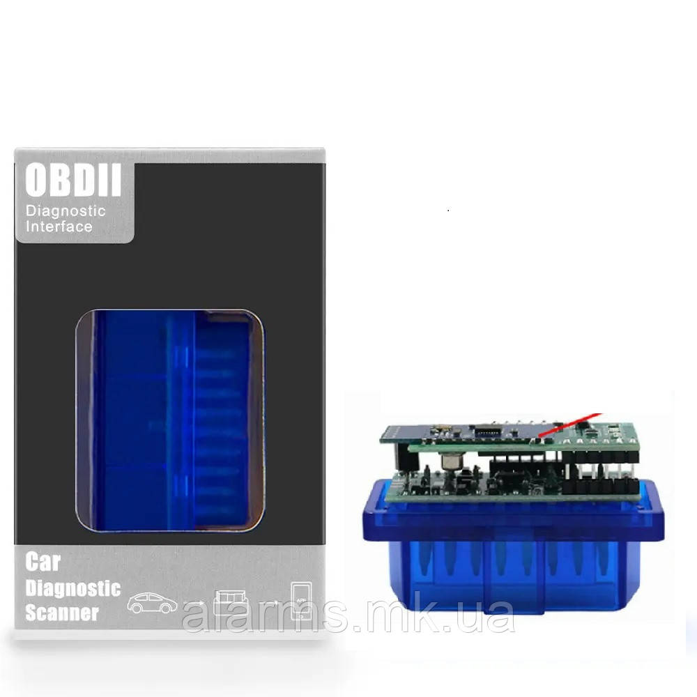 Діагностичний сканер ELM327mini bluetooth Версія 1.5. PIC18F25K80