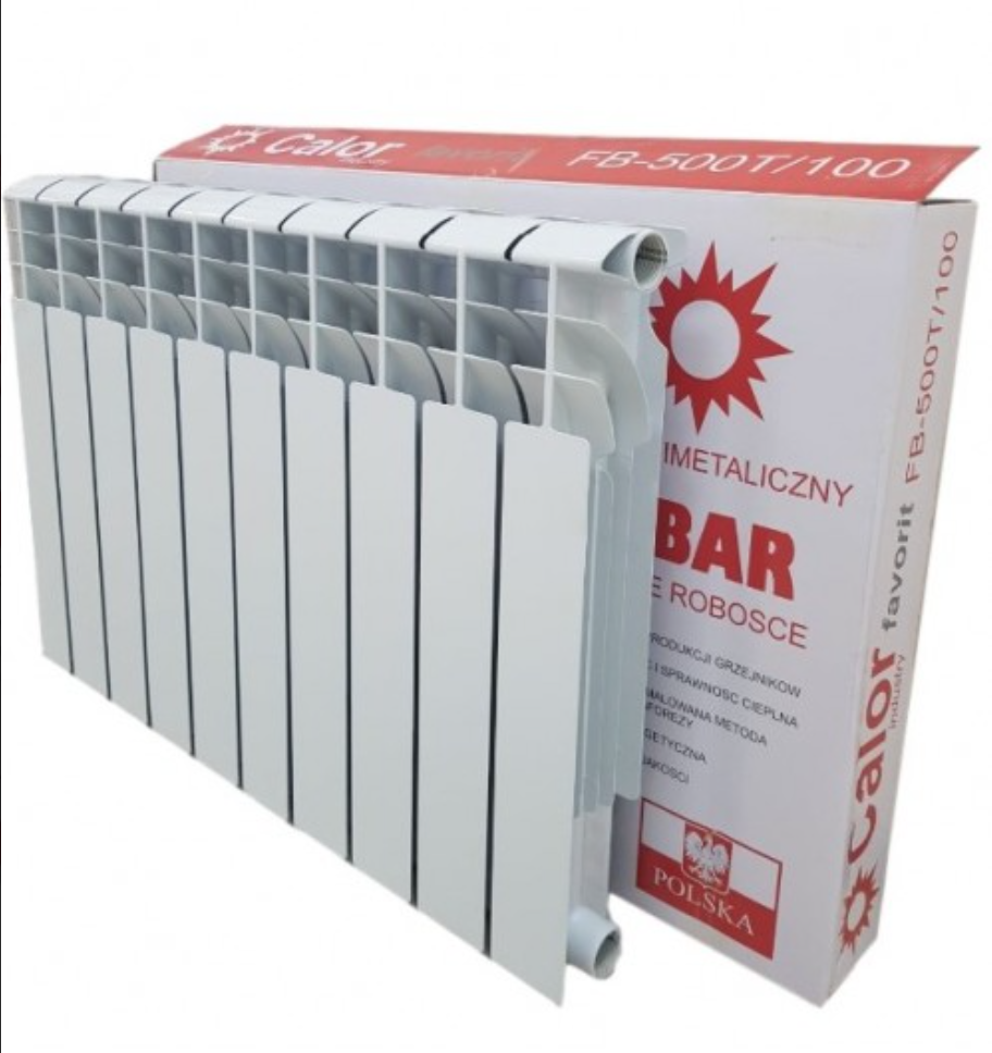 Радіатор біметалевий Calor 500x96 Favorit