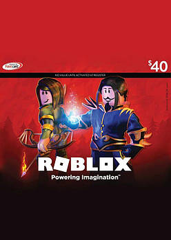 Карта оплати Roblox Gift Card на 40$ (USD), US/USA - регіон