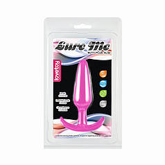 Анальне пробка рожева з ручкою Lure Me Classic Anal Plug Small | Knopka